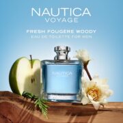 Nautica Voyage Eau De Toilette, Cologne and Fragrance For Men, Fresh, Romantic, Fruity Scent Woody, Aquatic Notes of Apple, Water Lotus, Cedarwood, and Musk Ideal Day Wear, Long Lasting 6.7Fl oz - Image 3