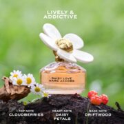 Marc Jacobs Daisy Love Eau de Toilette – Sweet Floral Women's Perfume – With Notes of Crystallized Cloudberries, Daisy Petals & Driftwoods - Image 3