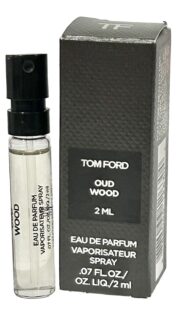 Tom Ford Oud Wood Eau de Parfum Unisex Sample Small Travel Size Spray Perfume 0.07 fl oz / 2 ml - Image 3