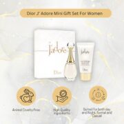 Dior J'adore Perfume for Women Mini Fragrance Gift Set EDP & Body Lotion Duo Travel Set - Image 3