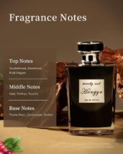 Agarwood Rosewood- Inspired by T.F Oud Wood - Luxury Scent - Eau de Parfum - Unisex Fragrance Vegan Perfume Spray for Women & Men - 1.7 fl.oz. (50ml) - Image 3