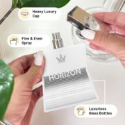 Eternal Horizon - 3.4 oz (100ml) - EDP - Long-lasting - Clean Ingredients - Unisex Perfume for Men & Women - 2000 sprays per bottle - Image 5