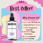 MIRIS No. 42855, Inspired by Portrait Of A Lady, Long-Lasting Eau de Parfum for Women, Spray 3.4 Fl Oz / 100 ml - Image 6