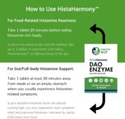 Healthy Gut HistaHarmony | Delayed Release DAO Enzyme Supplement | 30,000 HDU Diamine Oxidase Histamine Blocker | 60 Servings - Image 5