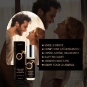 Pheromones Perfumes for Men - Long Lasting Attract - Enhance Charm Confidence - Personal Roll-on Perfume, Portable Perfume Male - Image 4