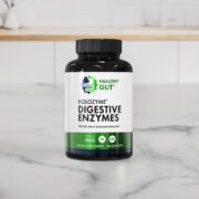 Healthy Gut HoloZyme Max Strength Digestive Enzymes | FODMAP-Friendly Formula Prevents Bloating, Gas, & Indigestion w/Protease, Amylase, Lipase, Lactase, and More | 90 Servings - Image 8