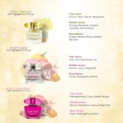 Versace Perfume Gift Set for Women – Mini Variety Gift Set Trio Collection – Absolu, Bright Crystal, Yellow Diamond | for Women, Mini, Variety, Trio Collection - Image 5