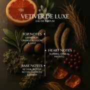 EMBAROUGE Vetiver DeLuxe Men's Eau de Parfum 100 ml | Perfume for Men - Image 4