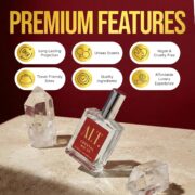 ALT. FRAGRANCES Crystal No. 23 – Inspired by Baccarat Rouge 540, Unisex Perfume, Extrait de Parfum, Long Lasting Perfume for Men & Women with Jasmine, Amberwood & Cedar Notes, 60ml - Image 5