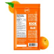 PUR Mints | Aspartame Free Breath Mints | Made with Xylitol | Sugar Free, Vegan, Gluten Free | Natural Tangerine Tango Flavor | 65 Pieces in Re-Sealable pouch (Pack of 1) - Image 3