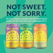 Unsweetened Sparkling Green Tea by Tama Tea - Organic Iced Green Tea Variety Pack, Zero Calories & Zero Carbs | 45mg Caffeine, No Artificial Ingredients, 12 oz (12-Pack) - Image 4