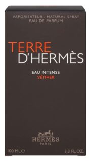 Hermes Terre D'Herm Eau Intense Vetiver Eau De Parfum for Men, 3.3 Ounce - Image 4