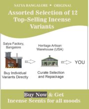 Nag Champa Incense Sticks Variety- Pack (12 Incenses, 140+ Sticks) - Image 5