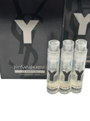 Yves Saint Laurent YSL Y Men Sample Perfume LE PARFUM Spray Trial Size Partially Filled Vials 1.2 ml / 0.04 fl oz (set of 3) - Image 3