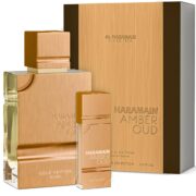 Al Haramain Amber Oud Gold Edition Eau De Parfum Spray 60ml + ATOMIZER – Unisex Perfume Arabian Perfumes for Women & Men – Long-Lasting Sweet Fragrance Arabic Cologne – Men & Women's Gift (2 oz.) - Image 2