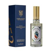 Caswell-Massey Woodgrain Sandalwood Gold Cap Cologne, Richly Sensual Santalum Album Men’s Cologne with Cedary and Hints of Citrusy Musk, 3 Fl Oz - Image 2