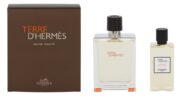 Hermes Terre D'hermes 2-Piece Gift Set for Men, (3.4 Oz Eau De Toilette Spray + 2.7 Oz Hair & Body Shower Gel) - Image 2