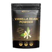 ORGFUN Vanilla Bean Powder 3.53 Oz, Native Ground Madagascar Vanilla Powder Pure Natural No Fillers or Additives Great for Baking, Desserts, Coffee Vegan Gluten Free 100G - Image 2