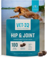 VetIQ Glucosamine Hip & Joint Supplement for Dogs, 180 Soft Chews, Joint Support Supplement with MSM and Krill, Dog Health Supplies Large & Small Breed, Chicken Flavored Chewables - Image 2