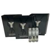 Yves Saint Laurent YSL Y Men Sample Perfume LE PARFUM Spray Trial Size Partially Filled Vials 1.2 ml / 0.04 fl oz (set of 3) - Image 2
