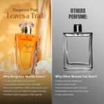 Mystere Eau De Parfum 100ml (3.4 oz) - Long-Lasting Fragrance For Women Premium Oil-Based Almond Cologne With Tuberose & Jasmine Luxury Arabian Perfume EDP - Image 5