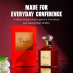 Perle Unisex Eau De Parfum 100ml (3.4 oz) - Long-Lasting Fragrance For Men & Women Premium Oil-Based Lily & Sandalwood Cologne With Vanilla & Musk Luxury Arabian Perfume EDP - Image 3