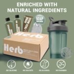 Gifts For Men 6 Pcs Herbal Mens Gift Set, Birthday Gift Set for Men - Image 3