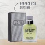 NovoGlow Novo Infinity for Men- 3.4 Fluid Ounce Eau De Parfum Spray for Men - Refreshing Citrusy & Floral Top Notes Smell Fresh All Day Long Lovely Gift Occasions - Image 7