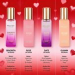 Bellavita Luxury Women's Perfume Gift Set with Rose, Senorita, Date, and Glam | 80ml | Perfume for Women | Pink Pepper, Yuzu and Floral Peach | Long Lasting Fragrance - Image 5