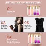 Bellavita Luxury Women's Perfume Gift Set with Rose, Senorita, Date, and Glam | 80ml | Perfume for Women | Pink Pepper, Yuzu and Floral Peach | Long Lasting Fragrance - Image 9