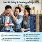 MZANK Cologne for Men, 4 Pack Perfume for Him, Mens Cologne Sampler Sets, Travel Size Perfume, Eau de Toilette, Body Spray Long Lasting Gifts for Him Birthday Anniversary Valentines Christmas - Image 6