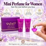 Versace Dylan Purple for Women 3 Piece Set Includes: 0.17 oz Eau de Parfum + 0.8 oz Perfumed Bath Shower Gel + 0.8 oz Perfumed Body Lotion - Image 5