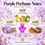 Versace Dylan Purple for Women 3 Piece Set Includes: 0.17 oz Eau de Parfum + 0.8 oz Perfumed Bath Shower Gel + 0.8 oz Perfumed Body Lotion - Image 6