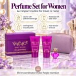 Versace Dylan Purple for Women 3 Piece Set Includes: 0.17 oz Eau de Parfum + 0.8 oz Perfumed Bath Shower Gel + 0.8 oz Perfumed Body Lotion - Image 7