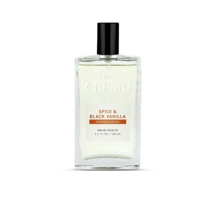 Cremo Cologne For Men – Spice & Black Vanilla Mens Cologne Spray, An Explosion of Vibrant Spices, Dark Woods and Black Vanilla, Multi-Layered Signature Men’s Fragrances, 3.4 Fl Oz