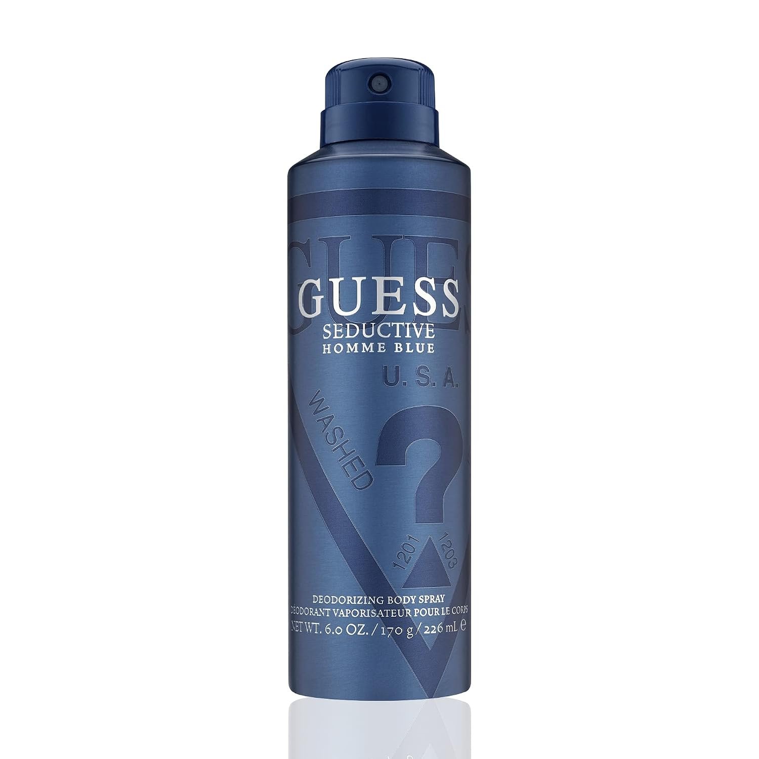 Guess Guess Seductive Homme Blue Men Body Spray, 6 Ounce (Pack of 1) Guess Guess Seductive Homme Blue Men Body Spray, 6 Ounce (Pack of 1)