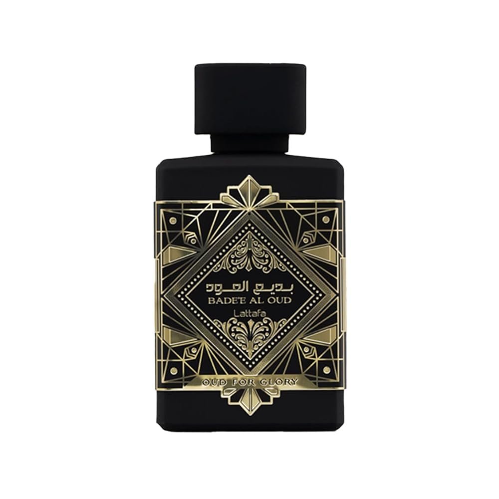 Lattafa Perfumes Bade’e Al Oud, Oud for Glory for Unisex Eau de Parfum Spray, 3.4 Ounce Lattafa Perfumes Bade’e Al Oud, Oud for Glory for Unisex Eau de Parfum Spray, 3.4 Ounce