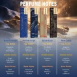 MZANK Cologne for Men, 4 Pack Perfume for Him, Mens Cologne Sampler Sets, Travel Size Perfume, Eau de Toilette, Body Spray Long Lasting Gifts for Him Birthday Anniversary Valentines Christmas - Image 2