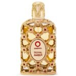 Orientica Luxury Royal Amber 2.7oz/80ml Eau De Parfum – Fruity Notes of Vanilla, Bergamot, Pineapple, Amber Oud Arabic Perfumes for Women & Men – Perfumes Arabes de Mujer y Hombres