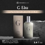 PB ParfumsBelcam G eàu Eau de Toilette Perfume Spray for Men - 3.4 Fl Oz Affordable Long Lasting Cologne, Modern Masculine Scent with Woody Citrus Fragrance Made with Premium Oils for All Day Use - Image 2