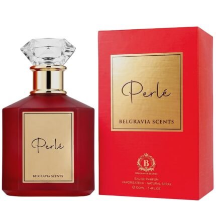 Perle Unisex Eau De Parfum 100ml (3.4 oz) – Long-Lasting Fragrance For Men & Women Premium Oil-Based Lily & Sandalwood Cologne With Vanilla & Musk Luxury Arabian Perfume EDP