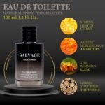 Salvage for Men 3.4 Oz Men's Eau De Toilette Spray Refreshing & Warm Masculine Scent for Daily Use Men's Casual Cologne Great Holiday Gift Smell Fresh All Day A Gift for Any Occasion - Image 2