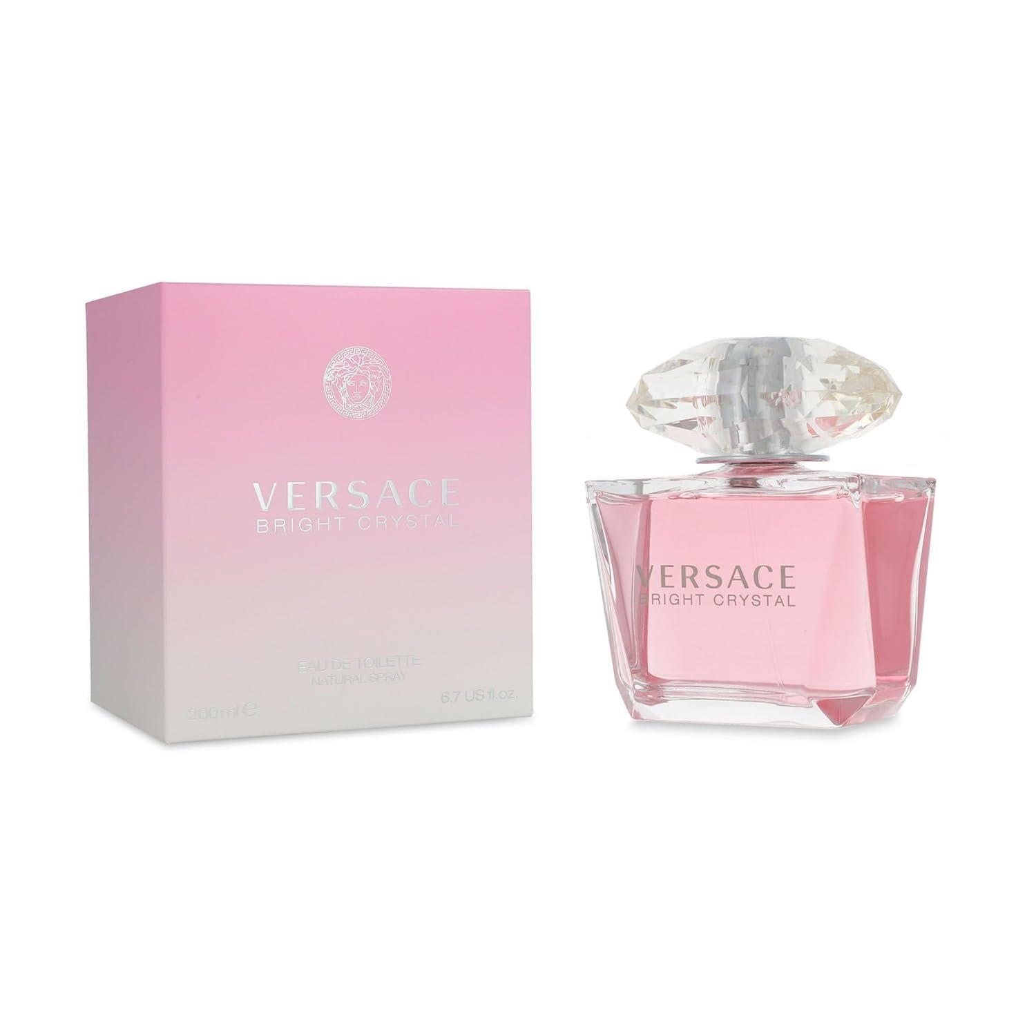 Versace Bright Crystal by Versace for Women 6.7 oz Eau de Toilette Spray Versace Bright Crystal by Versace for Women 6.7 oz Eau de Toilette Spray