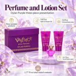 Versace Dylan Purple for Women 3 Piece Set Includes: 0.17 oz Eau de Parfum + 0.8 oz Perfumed Bath Shower Gel + 0.8 oz Perfumed Body Lotion - Image 2