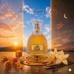 Nusuk Falak Extrait De Parfum Unisex Long Lasting Perfume Caramel, Vanilla & Praline Fragrance Warm Gourmand Scent Elegant Spray Glass Bottle 100ml - Image 4