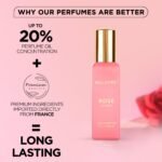 Bellavita Luxury ROSE Eau de Parfum | 20 ml (0.7 fl.oz.) | Travel Size Perfume for Women | Fresh, Floral Peach, Jasmine, and Ambery Musk Notes | Long Lasting Women's Fragrance - Image 4