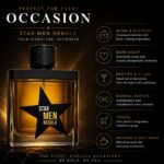 Fragrance World - Star Men Nebula Edp 100ml Perfumes for Men | Amber Woody Fragrance for Men Exclusive I Luxury Niche Perfume Made in UAE - Image 3