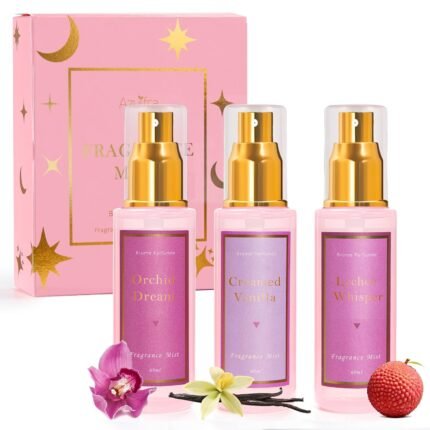 Azulfra Body Spray for Women 3 Pack, Vanilla Orchid Lychee