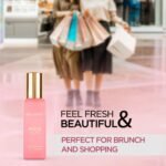 Bellavita Luxury ROSE Eau de Parfum | 20 ml (0.7 fl.oz.) | Travel Size Perfume for Women | Fresh, Floral Peach, Jasmine, and Ambery Musk Notes | Long Lasting Women's Fragrance - Image 2