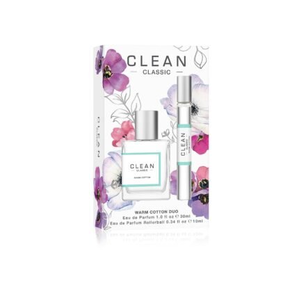 CLEAN Est 2003 Layerable Perfume Gift Set, Duo Full + Travel Size Fragrance